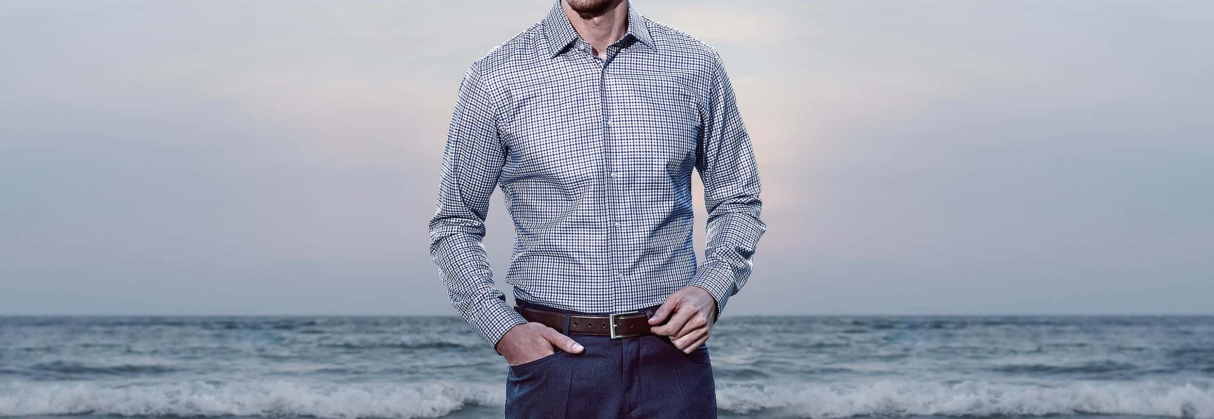 casual tailored shirt