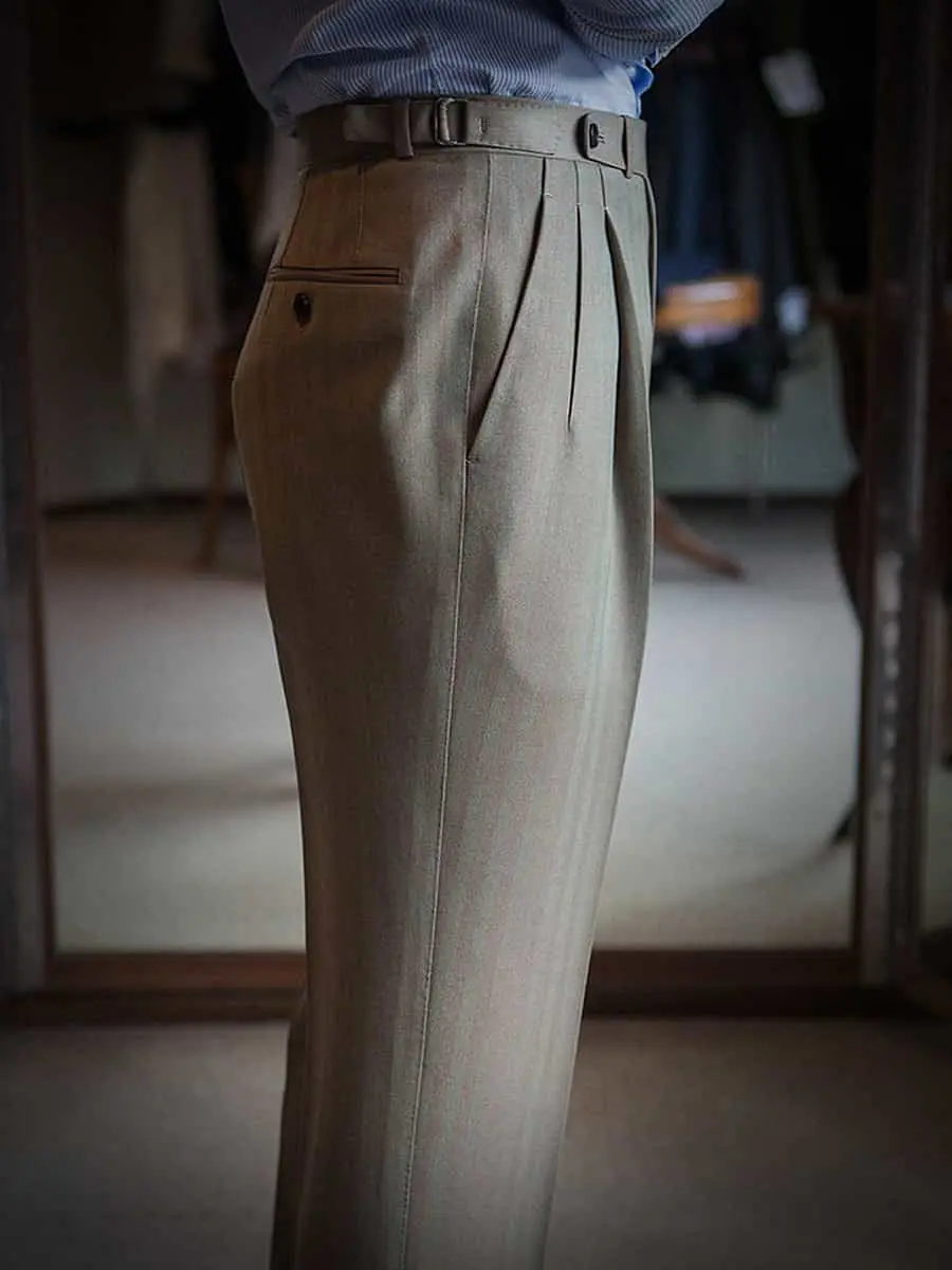 Working Bespoke Pants