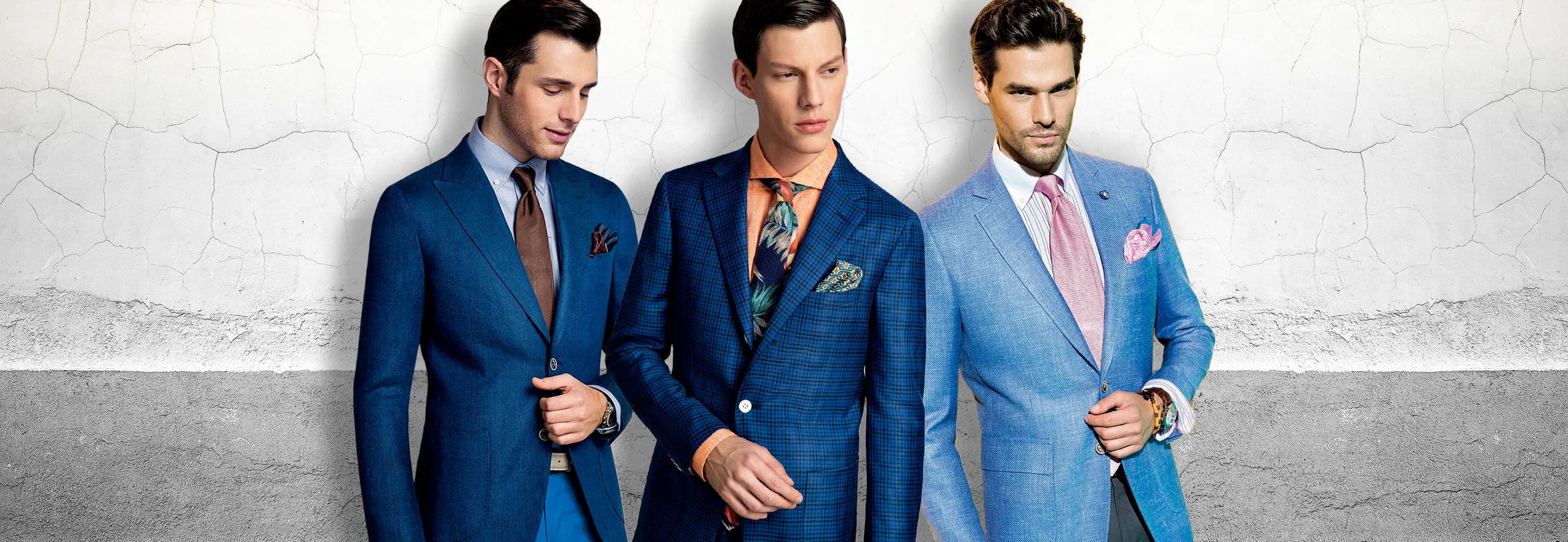 Blue Fabric Bespoke Suits