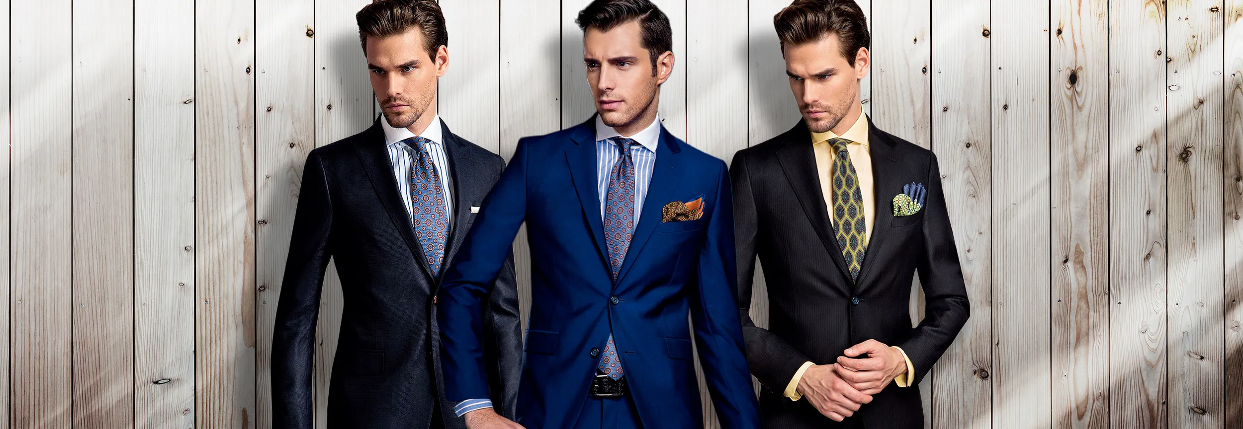 Blue Business Suit