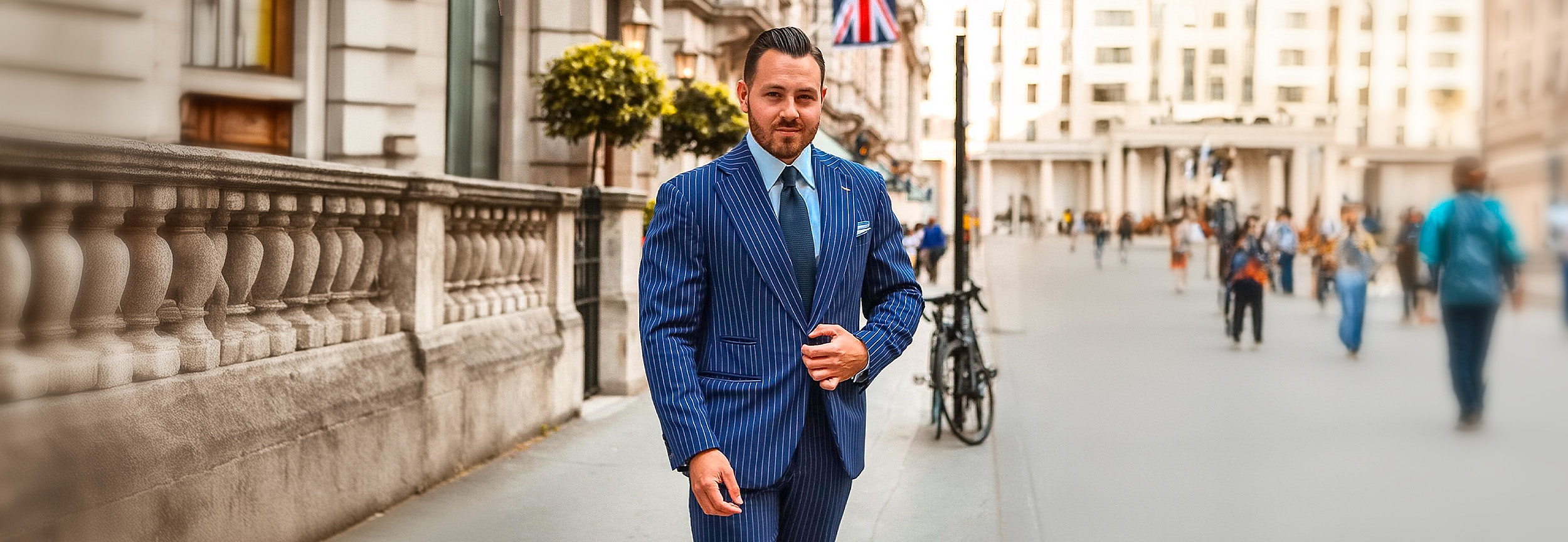 Chalk Stripe Suit