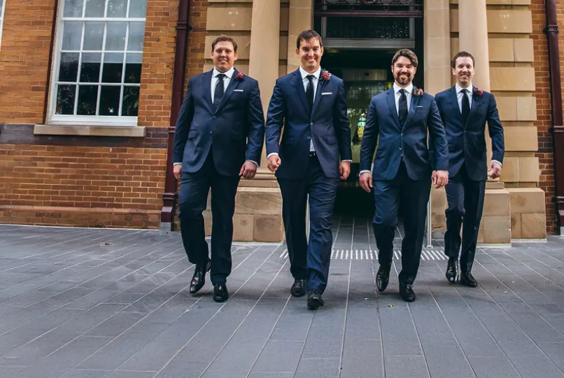Brisbane bespoke tailors wedding