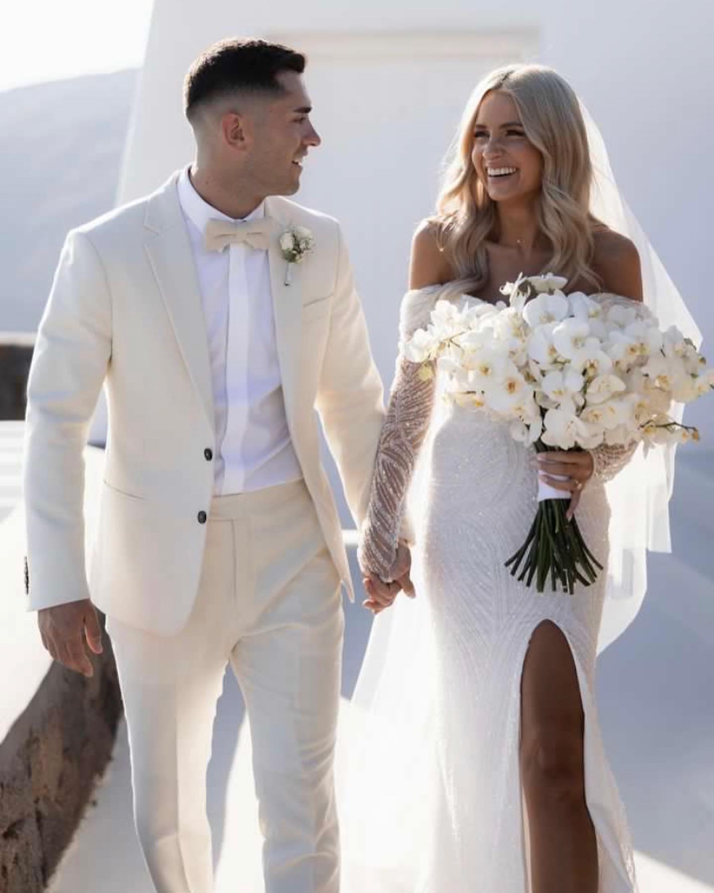 Beige Wedding Suit