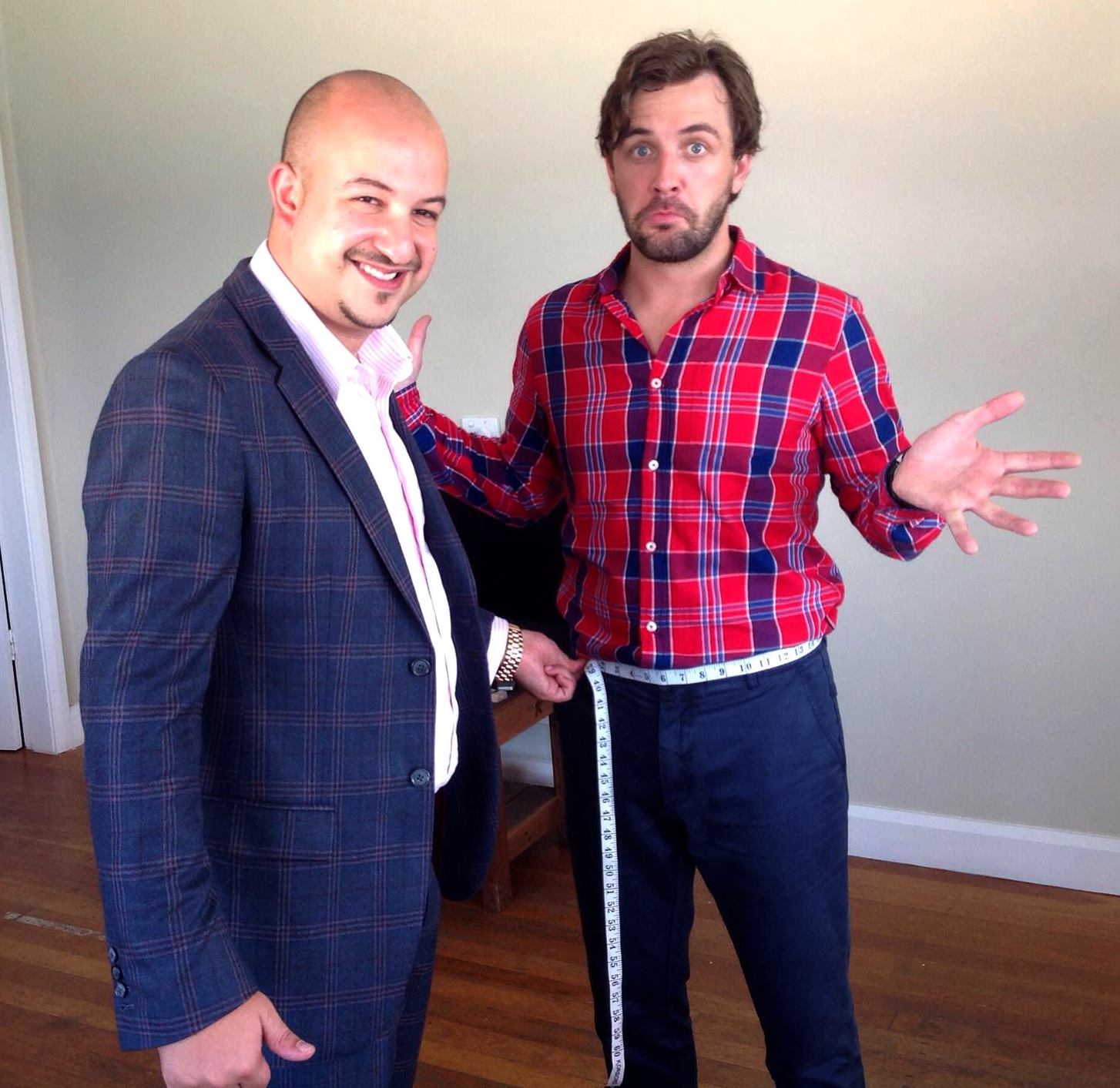 Darren McMullen Tailor Fitting