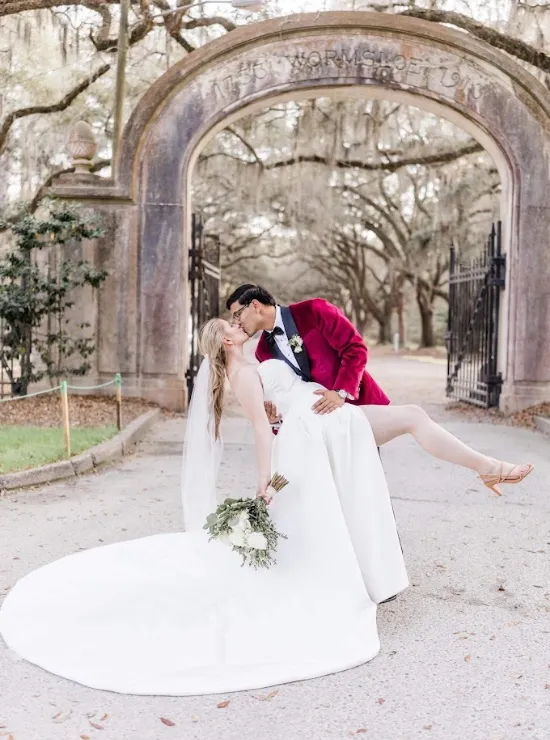 Wedding Red Velvet Jacket
