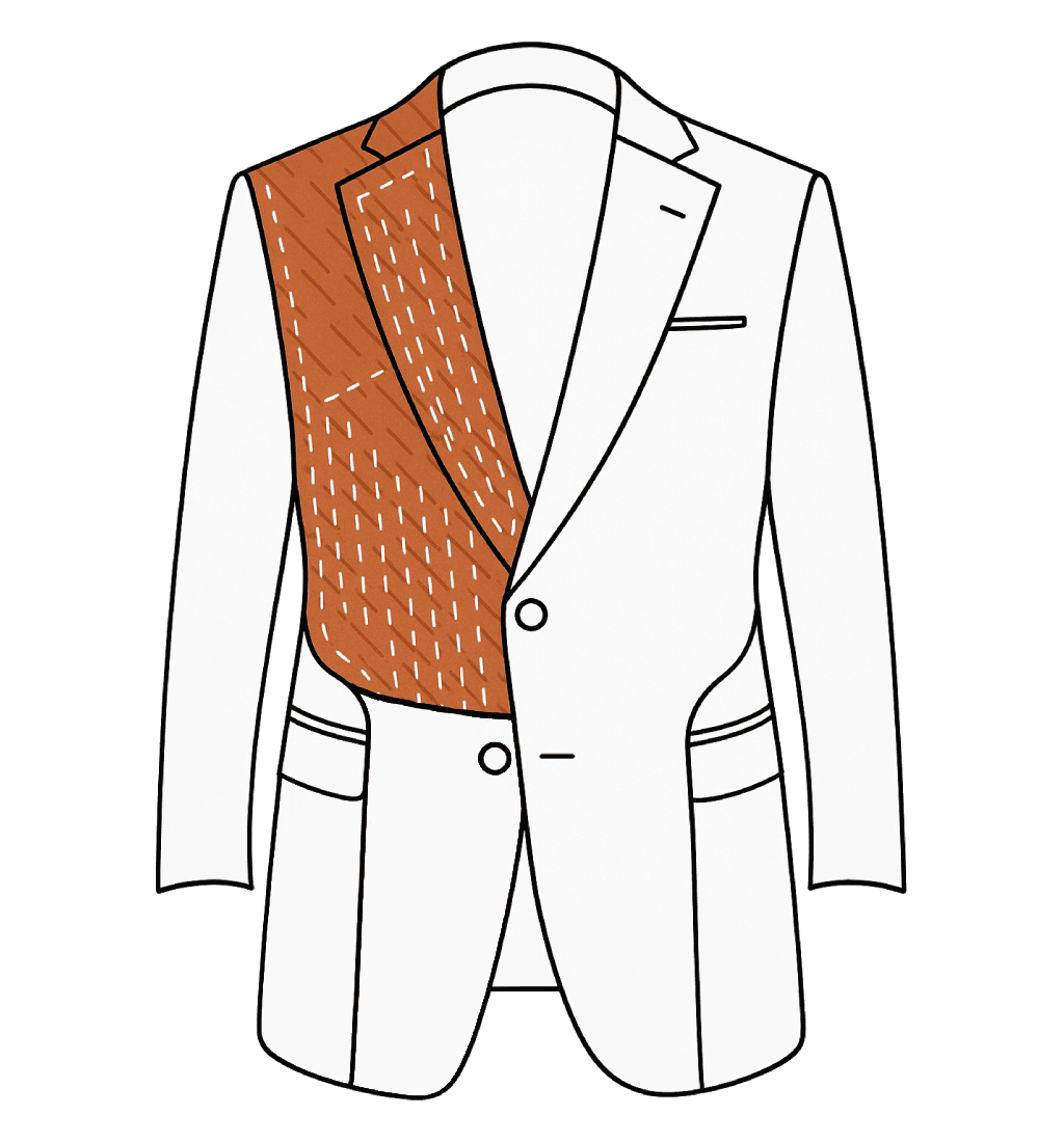 Bronze suit illustration