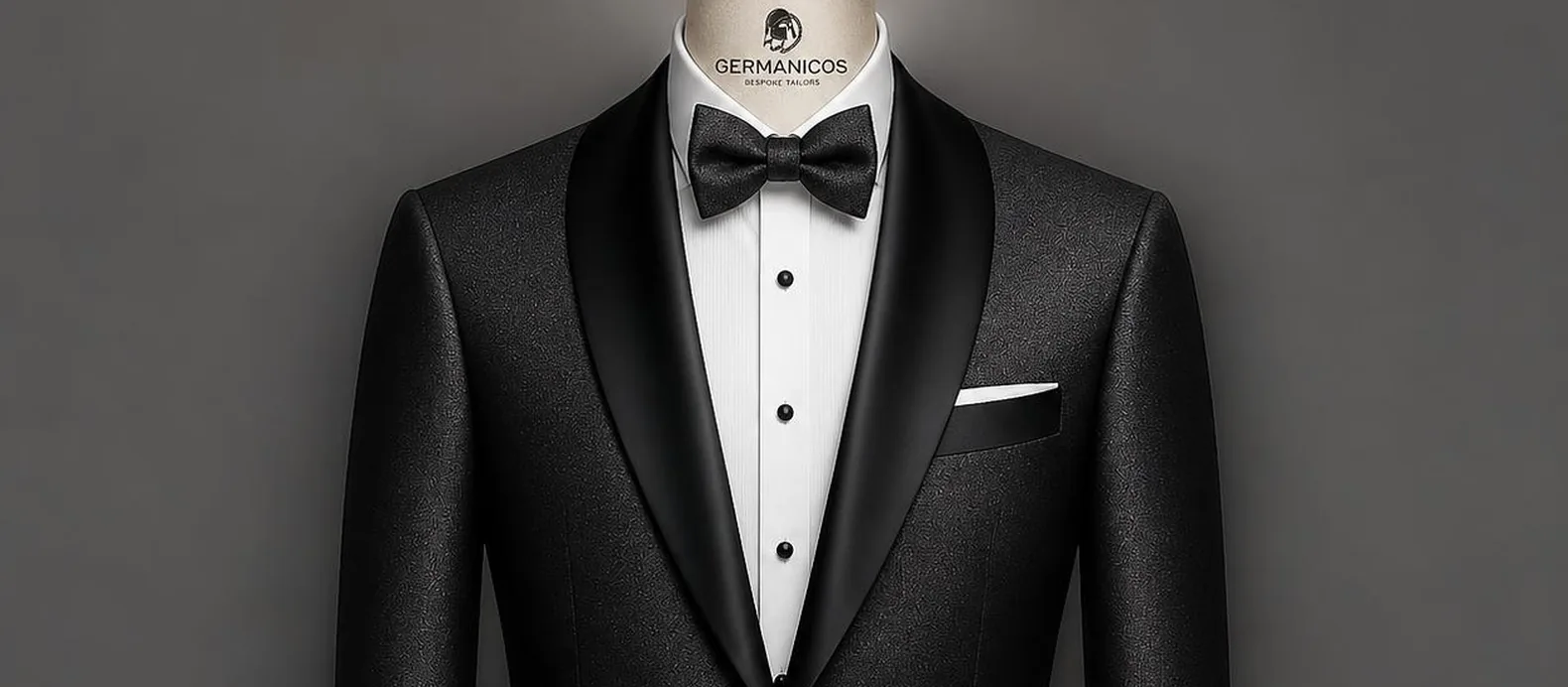 Germanicos 3D dinner-suit visualisation on a tailoring mannequin