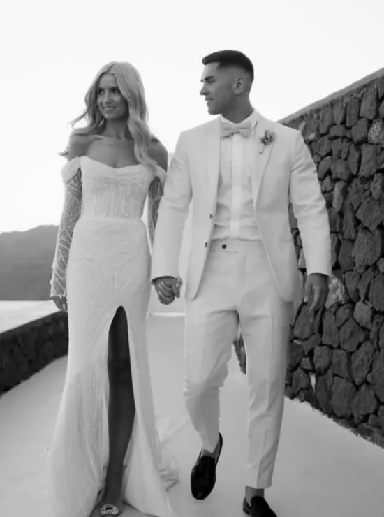 Evan & Georgia, Melbourne Wedding Suit