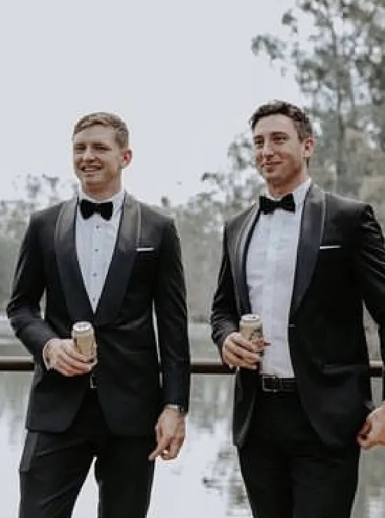 Jack & Shan, Melbourne Wedding Suit